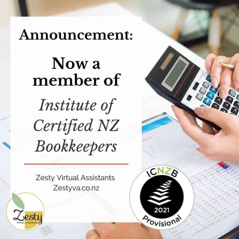 ICNZB Institute of Certified NZ Bookkeepers