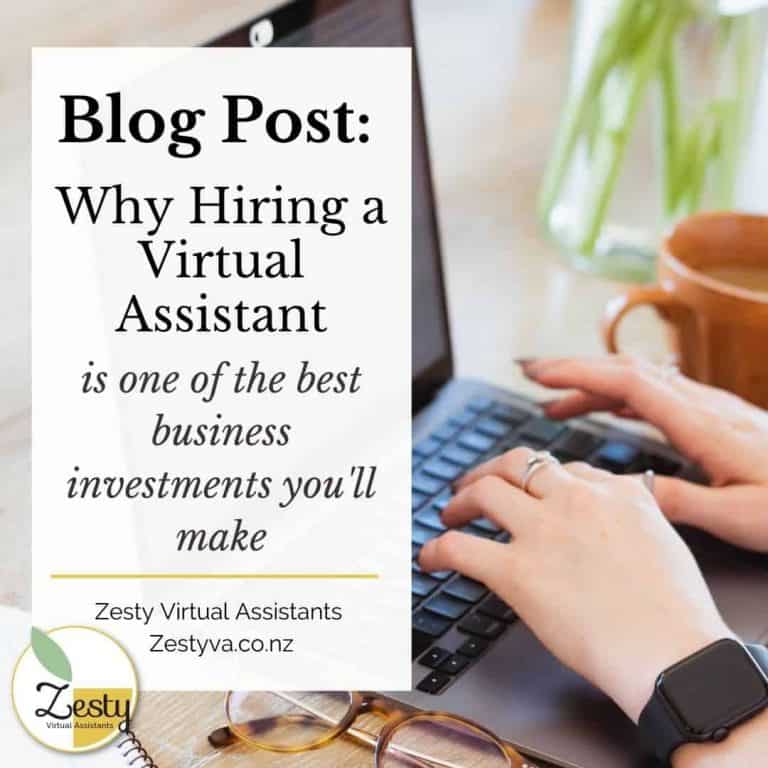 Hiring a VA is your best business investment