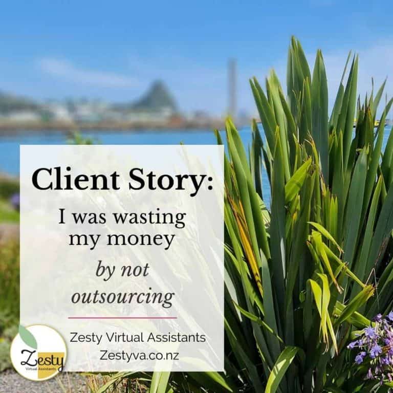 ZestyVA Wasting My Money Client Story